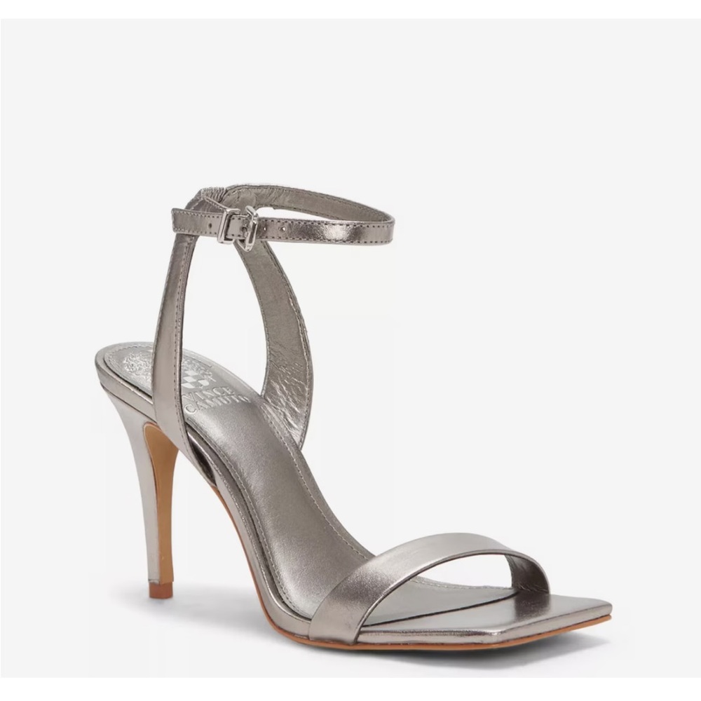 Vince Camuto Metallic Nappa Heels